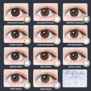 EverColor1day –  Natural MOIST LABEL UV Ennui Look 日拋 每盒20片